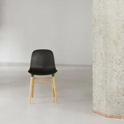 Form Chair Black Oak