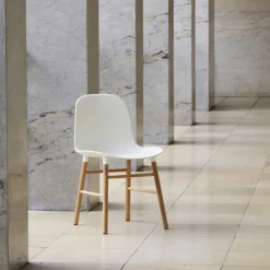 Form Chair Black Oak
