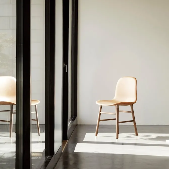 Form Chair Full Upholstery Oak
