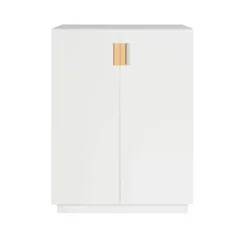 Frame 80 High, Covered Doors White