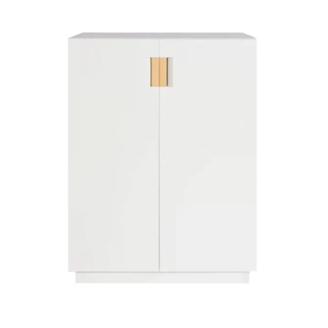 Frame 80 High, Covered Doors White