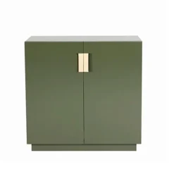 Frame 80 Low, Covered Doors Green Khaki