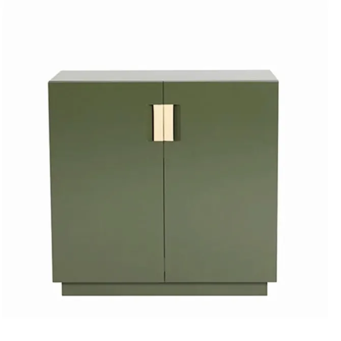 Frame 80 Low, Covered Doors Green Khaki