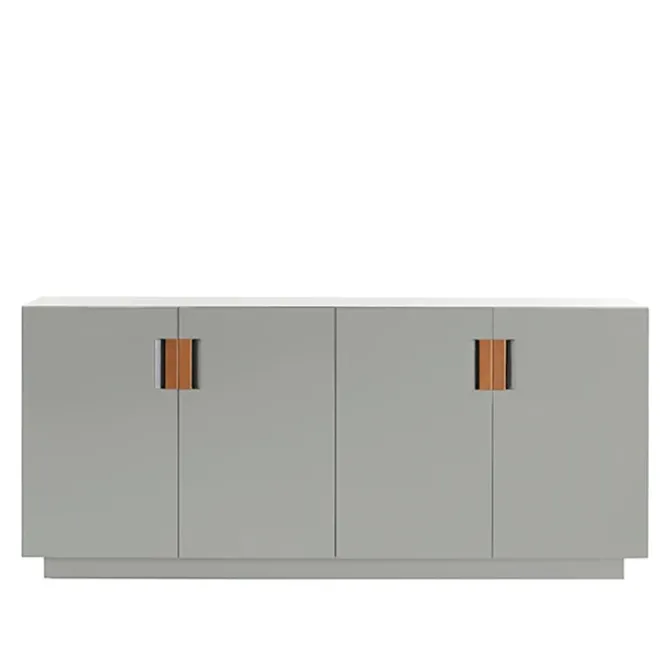 Frame 160 Low, Covered Doors Light Grey