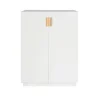Frame 80 Medium, Covered Doors White