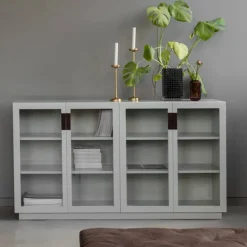 Frame 160 Medium, Glass Doors Light Grey