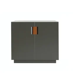 Frame Drawer 80 Low, Covered Doors Taupe