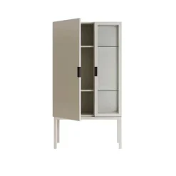 Frame Semi Cabinet Dark Sand