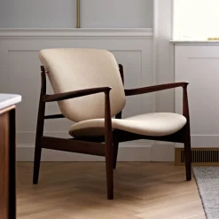France stol Clear oiled oak