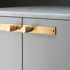 Furniture Knob Plate 2-pakning