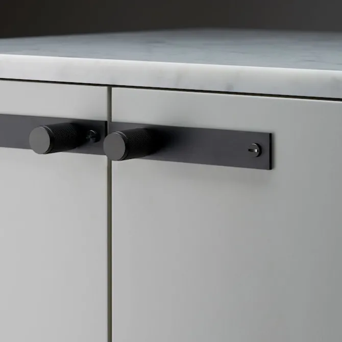 Furniture Knob Plate 2-pakning