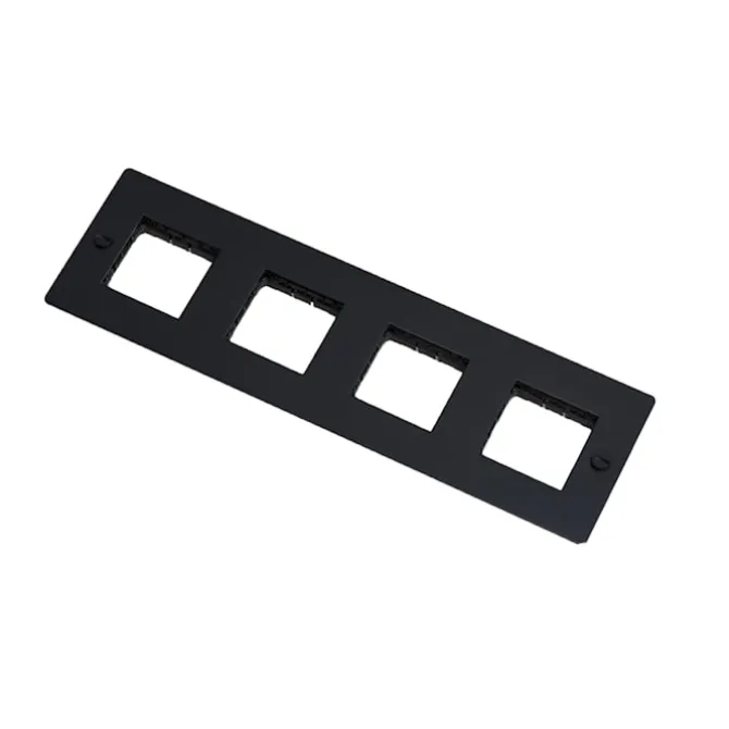 4G Wall Plate Horizontal No Infills
