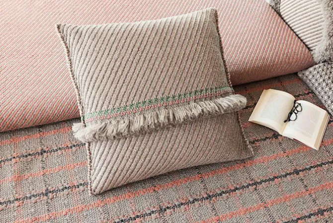 Garden Layers Big Mattress - Tartan Terracotta