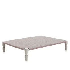 Garden Layers Double Indian Bed - Gofre Blue