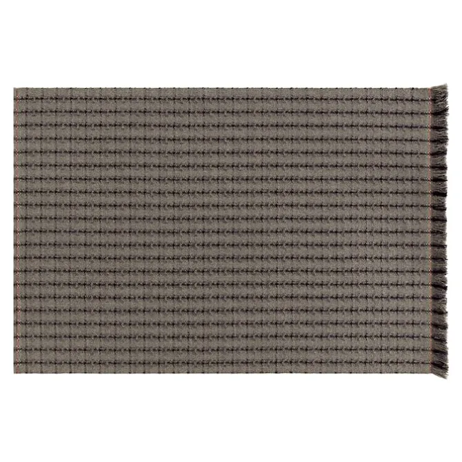 Garden Layers Rug - Checks Green