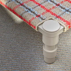 Garden Layers Rug - Diagonal Almond/Blue