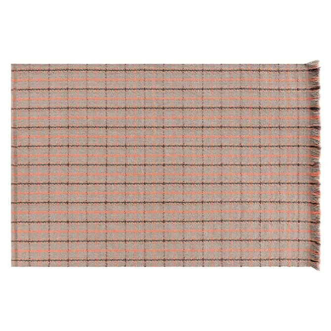 Garden Layers Rug - Tartan Terracotta