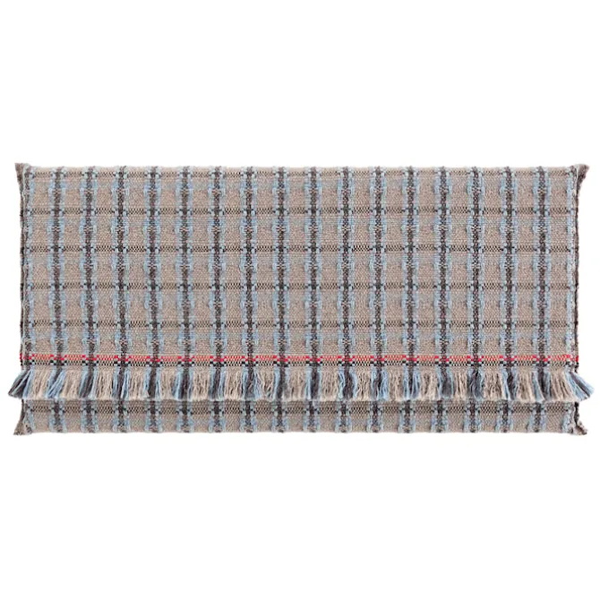 Garden Layers Small Mattress - Checks Blue