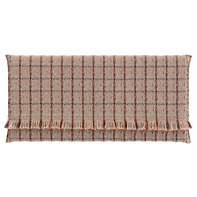 Garden Layers Small Mattress - Checks Terracotta