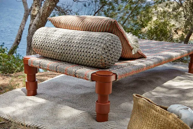 Garden Layers Small Roll - Gofre Terracotta