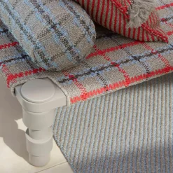 Garden Layers Small Roll - Checks Blue