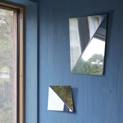 Gaze speil polert stål