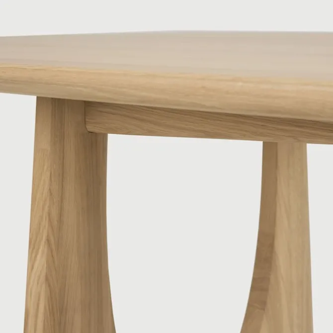 Geometric Dining Table Oak