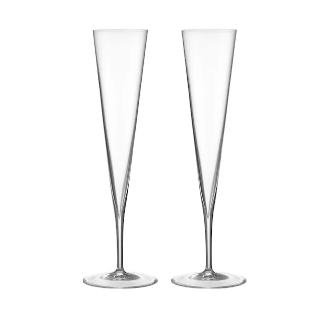 Geometry Champagne Glass 25 cl 2-Pack