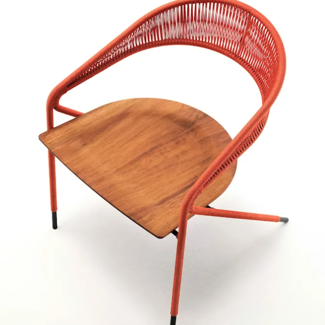 George's Waxed Rope Chair