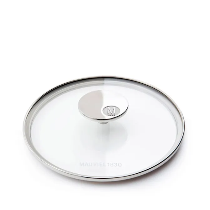Glass Lid M'360 Glass/Steel - 28 cm