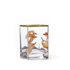 Glass Vase - Lipstick