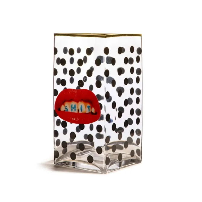 Glass Vase Big - Shit Pois