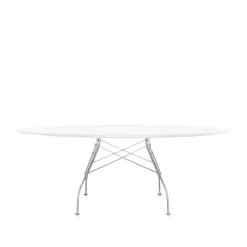 Glossy Oval Table
