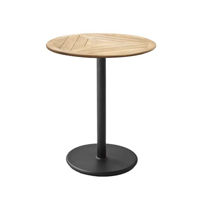 Go kafébord dia. 60 cm Lava Grey