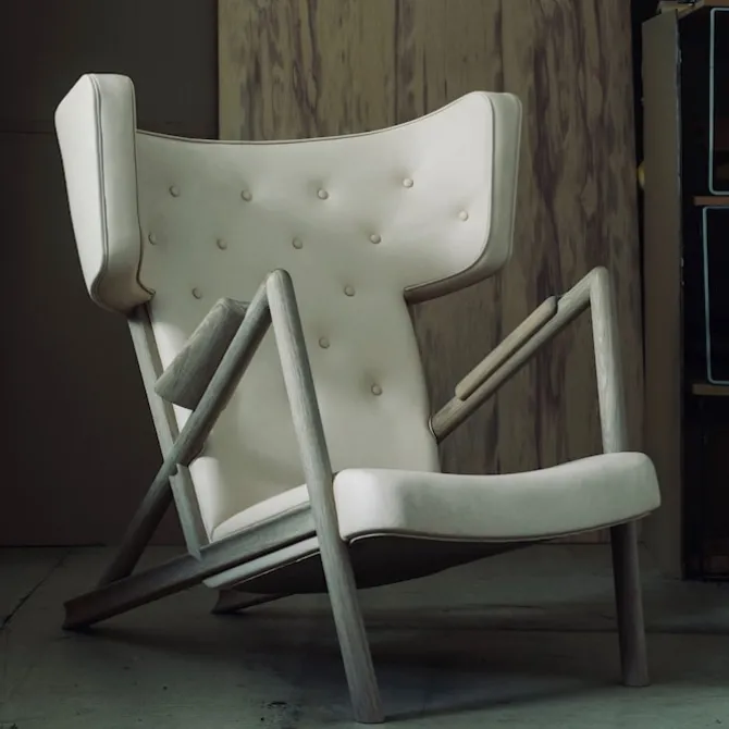 Grasshopper stol Oak