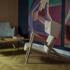 Grasshopper stol Walnut