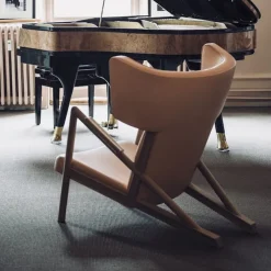 Grasshopper stol Walnut