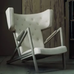 Grasshopper stol Walnut