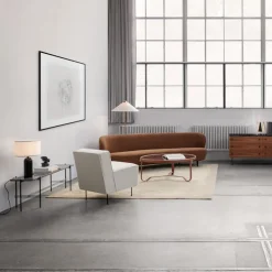 Gravity bordlampe liten svart stål