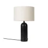 Gravity bordlampe liten svart marmor