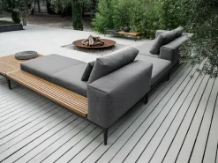 Grid Lounge End Table Unit