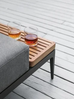 Grid Lounge End Table Unit