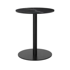 GUBI 1.0 spisebord Ø60 cm svart