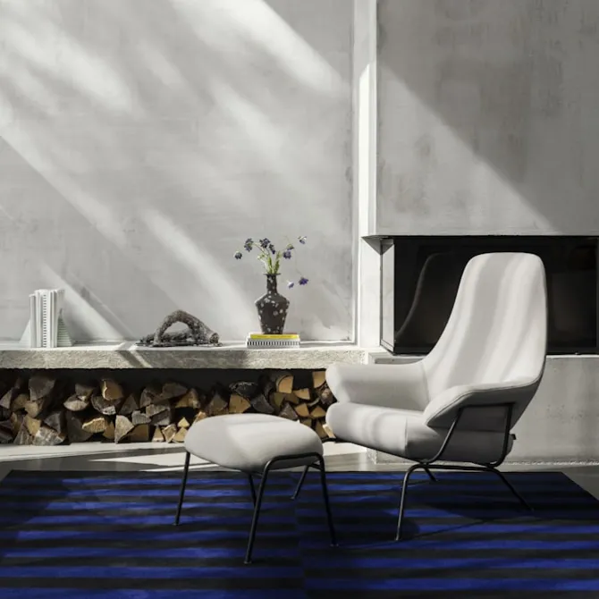 Hai Lounge Chair + Ottoman