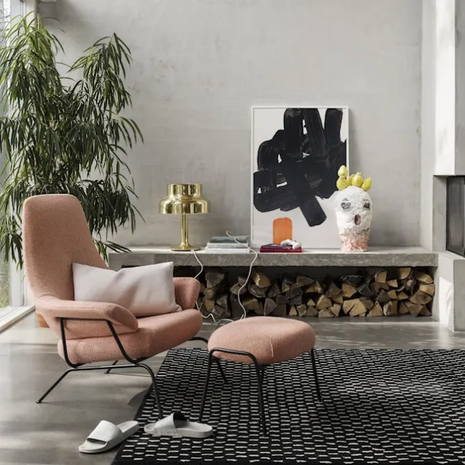 Hai Lounge Chair + Ottoman
