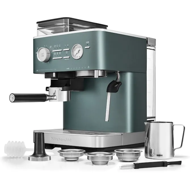 Halvautomatisk espressomaskin med kvern einer 5KES6551EJP