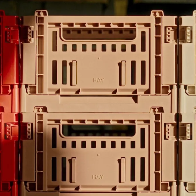 HAY Color Crates oppbevaringsboks Large