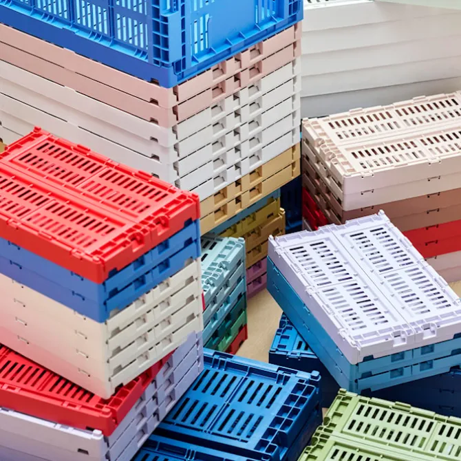 HAY Color Crates oppbevaringsboks Large
