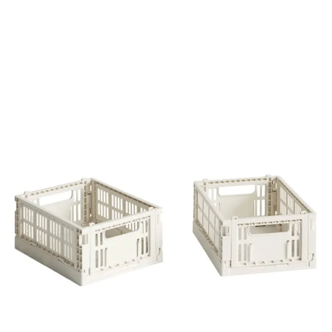 HAY Colour Crate Mini oppbevaringsbokser 2-pakning