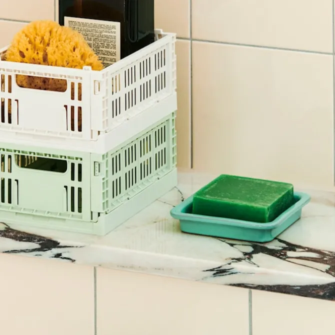 HAY Colour Crate Mini oppbevaringsbokser 2-pakning